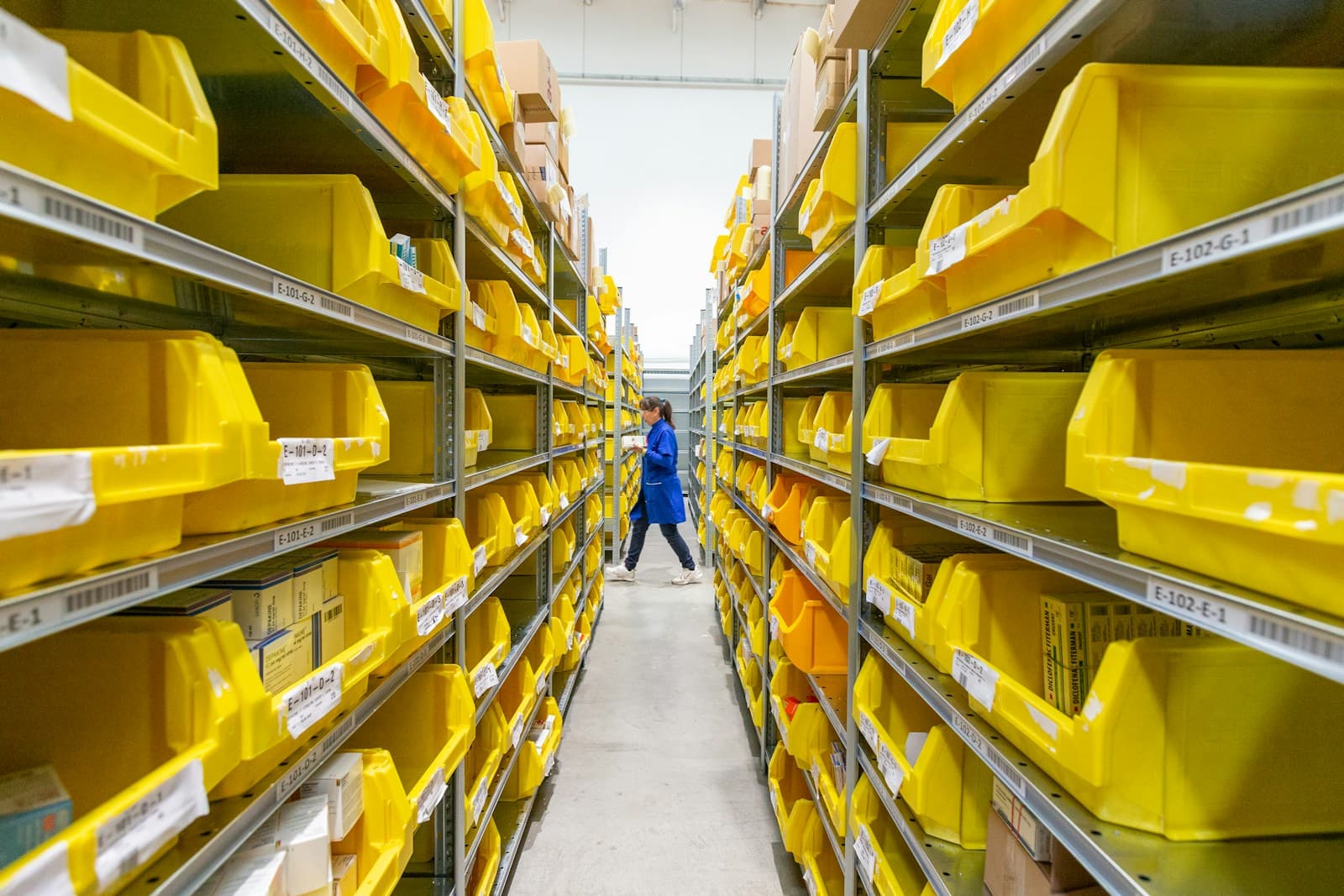 Large warehouse and logistics facility